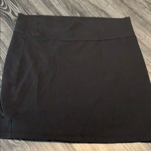 Black skirt